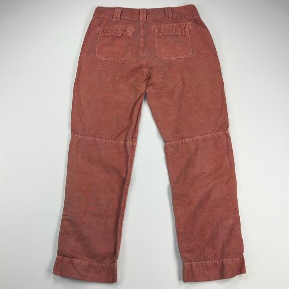Sundance Women's Straight Leg Pants in Dusty Rose - Picture 9 of 12